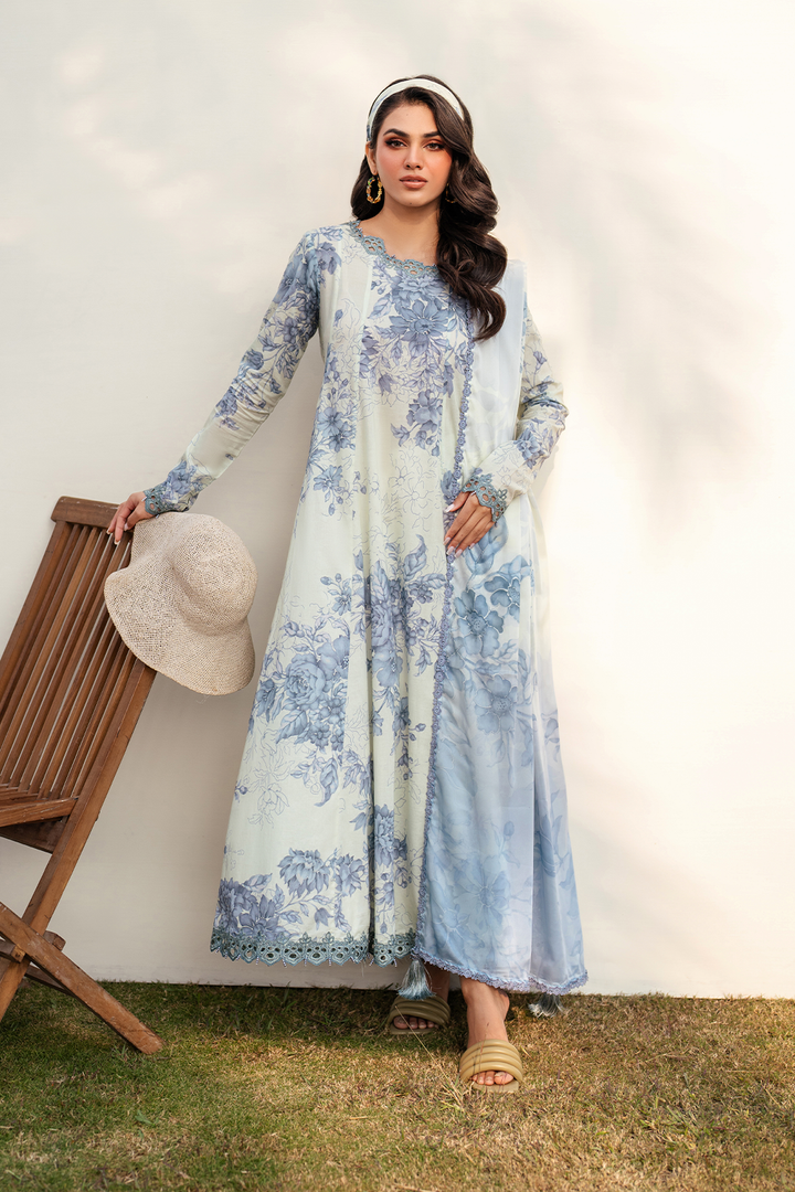 IZNIK - UE-390 Printed Lawn