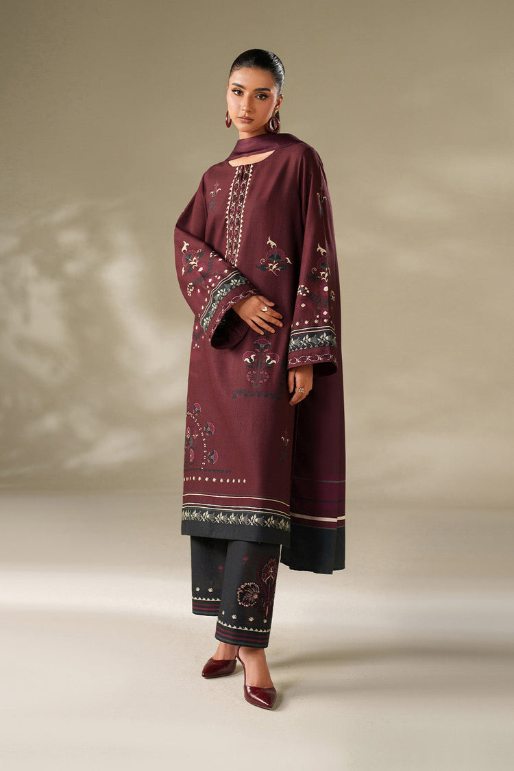 IZNIK - UE-570 Printed Khaddar