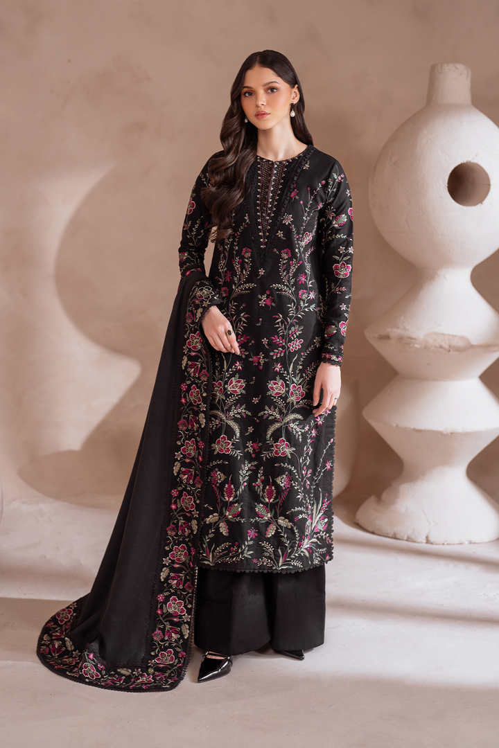 IZNIK - UE -380 Embroidered Khaddar