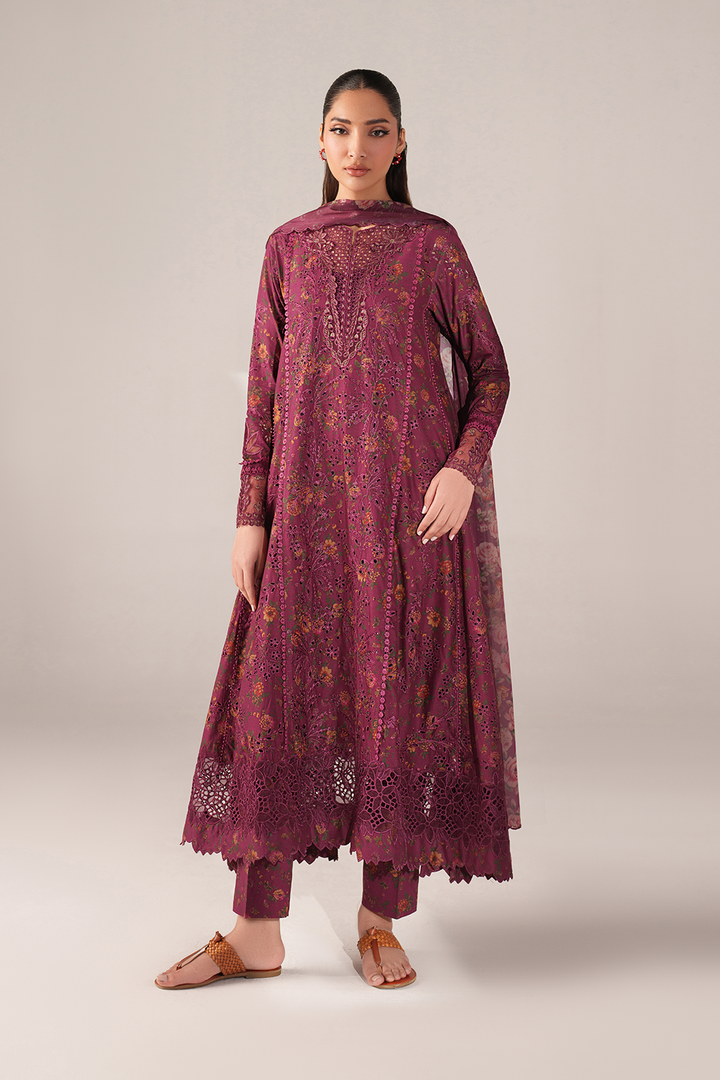 IZNIK - SS-04 Embroidered Lawn