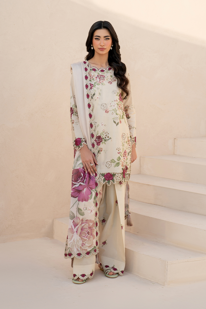 IZNIK - EFL-05 Embroidered Lawn