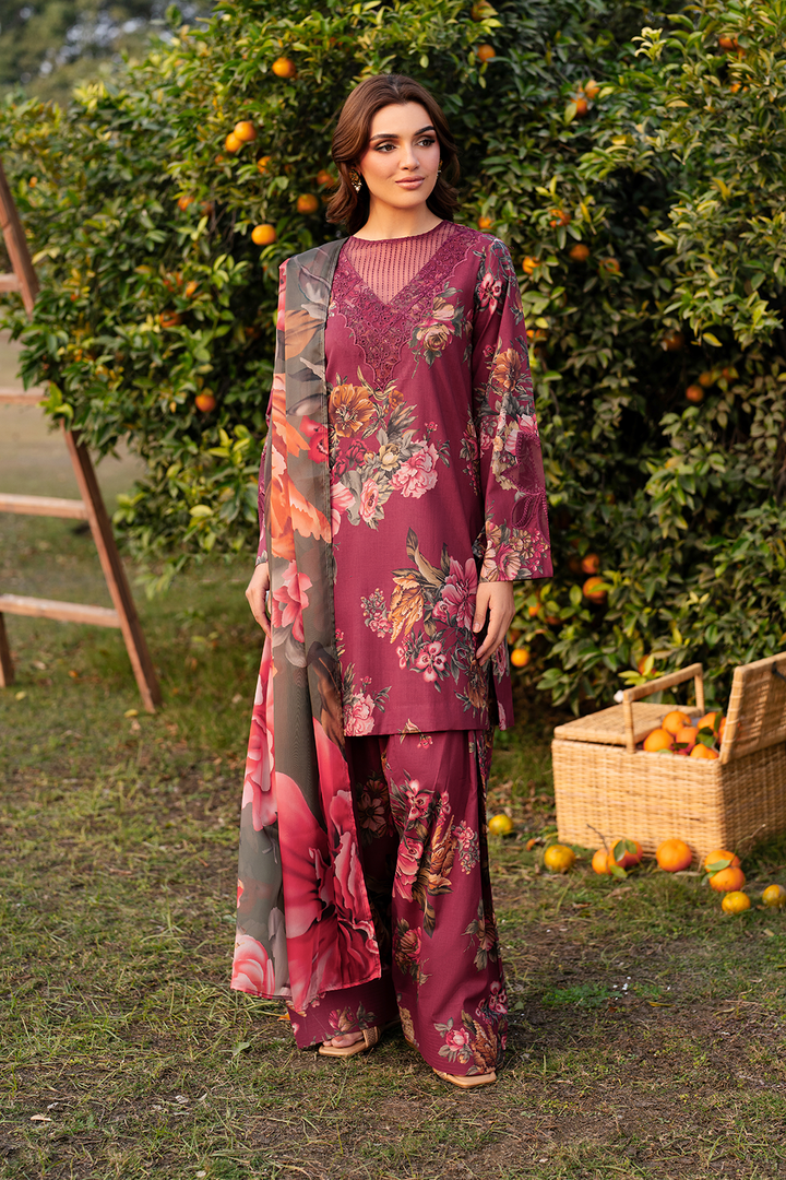 IZNIK - UE-385 Printed Lawn