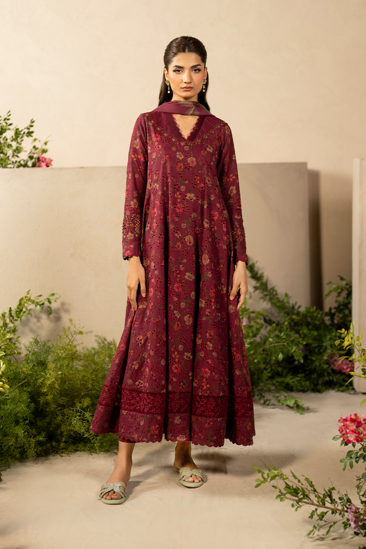IZNIK - EFL-10 Embroidered Lawn
