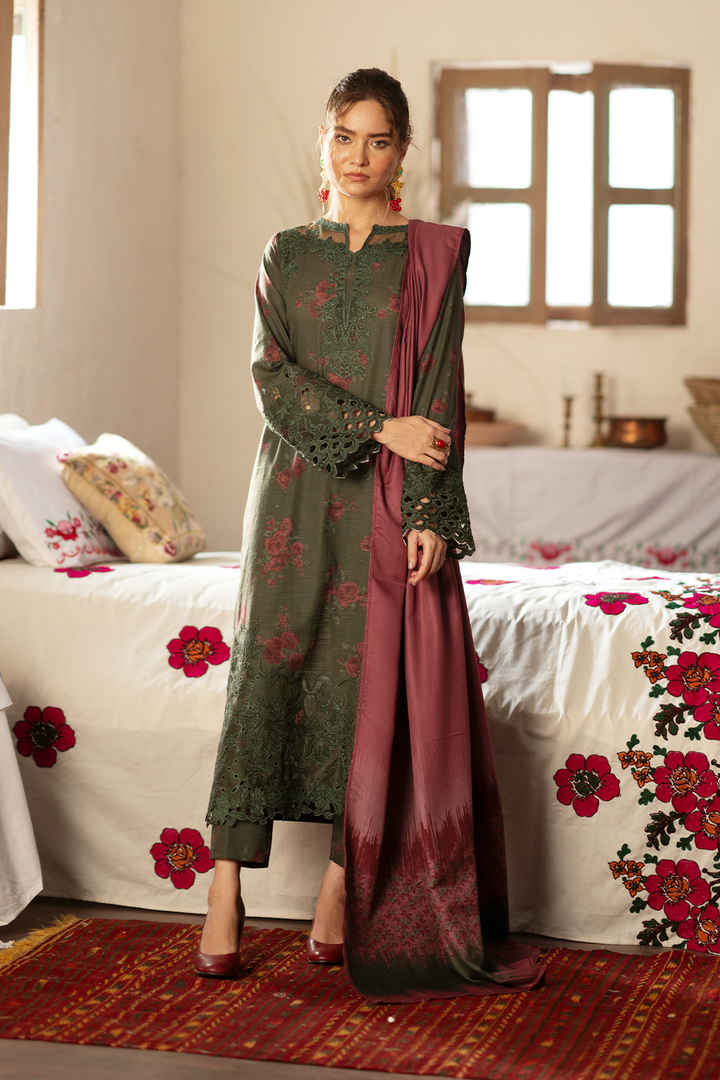 IZNIK - IPK-05 Printed Slub Khaddar