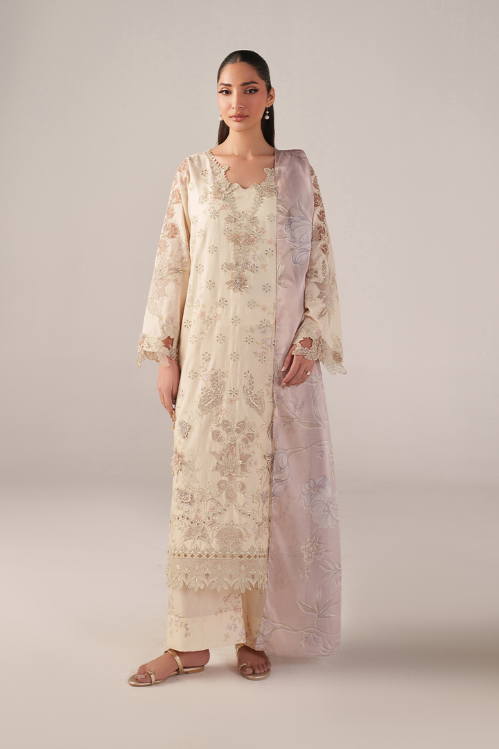 IZNIK - SS-06 Embroidered Lawn