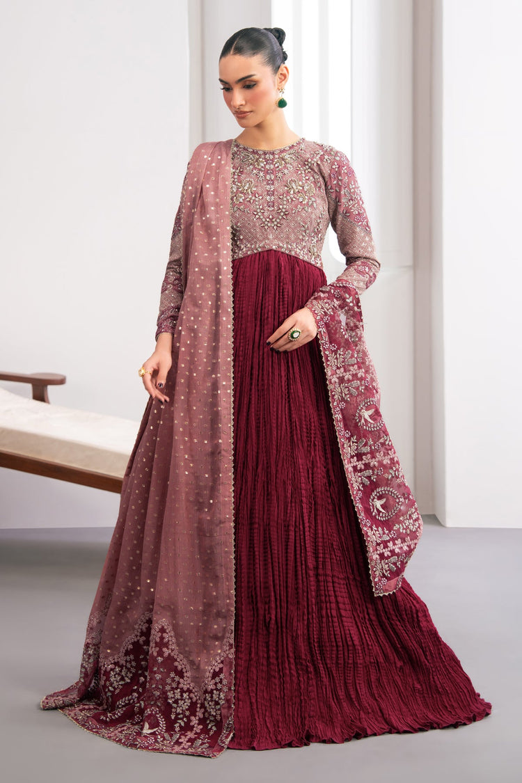 XENIA - 3 PC STITCHED SUIT - OPAL