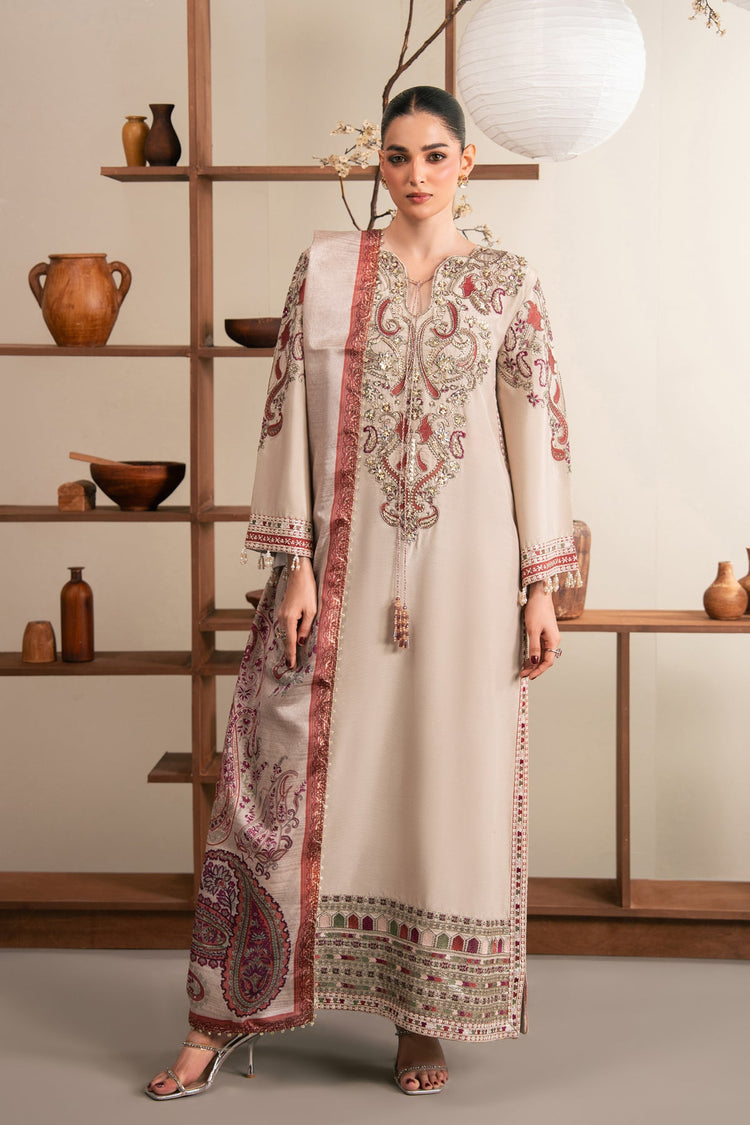 XENIA - 3 PC STITCHED SUIT - MAELIS
