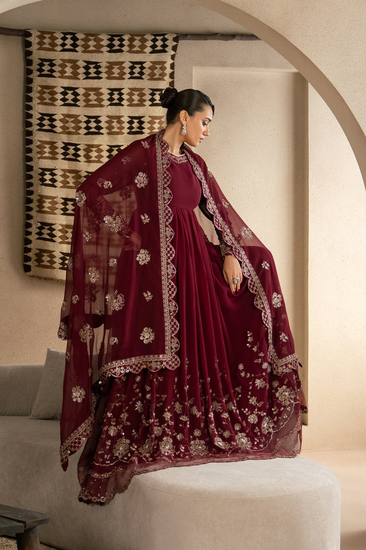 XENIA - 3 PC STITCHED SUIT - AYA