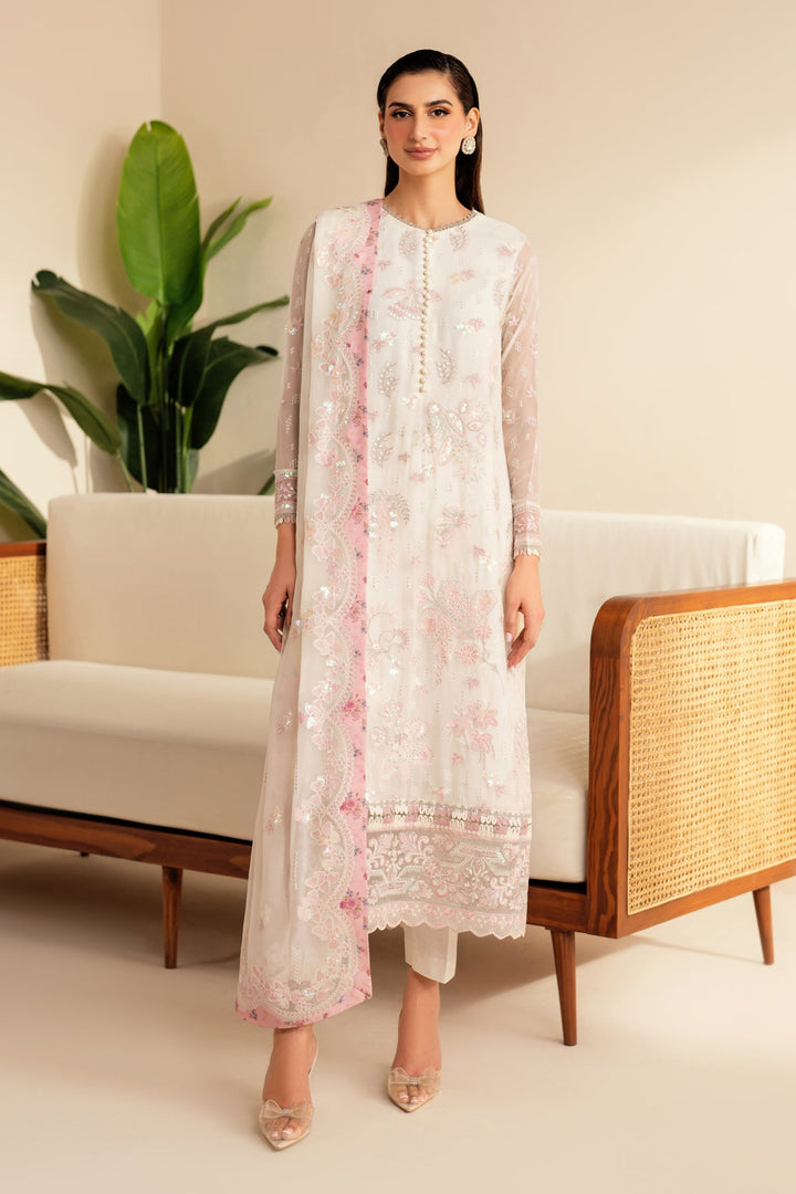XENIA - 3 PC UNSTITCHED SUIT - REVE