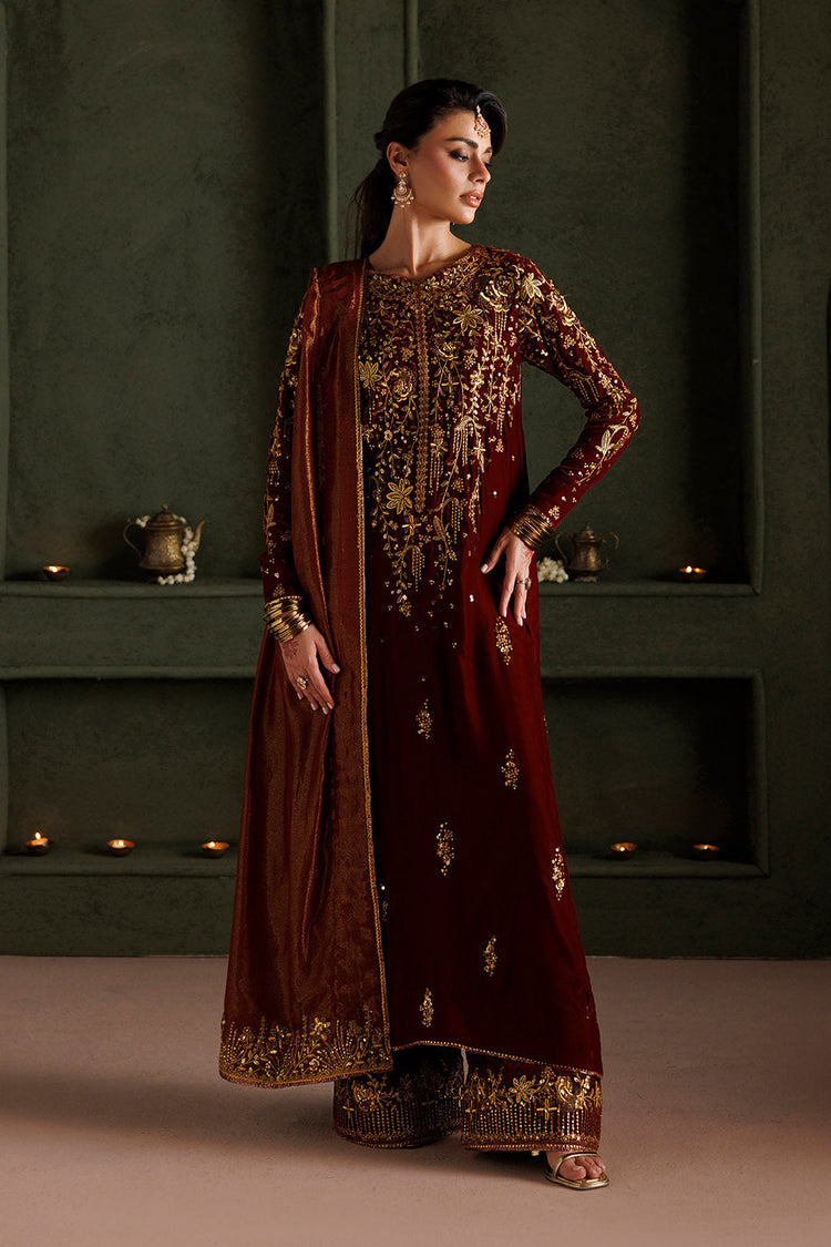 IZNIK - IV-89 Embroidered Velvet