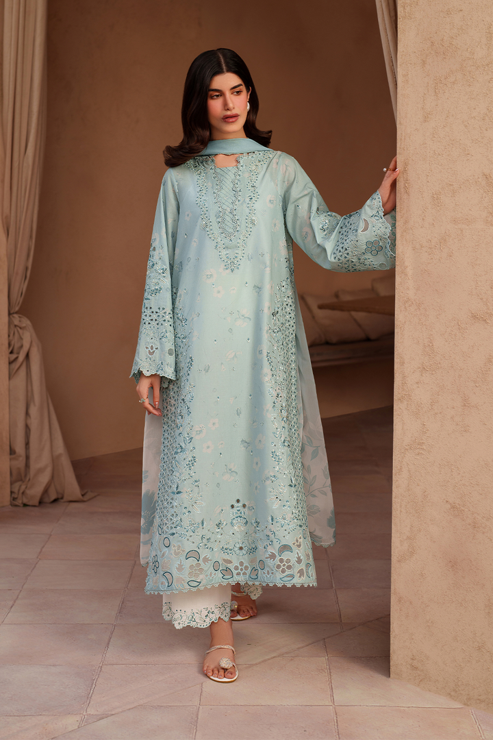 IZNIK - EID LAWN - EL-05 Embroidered Lawn