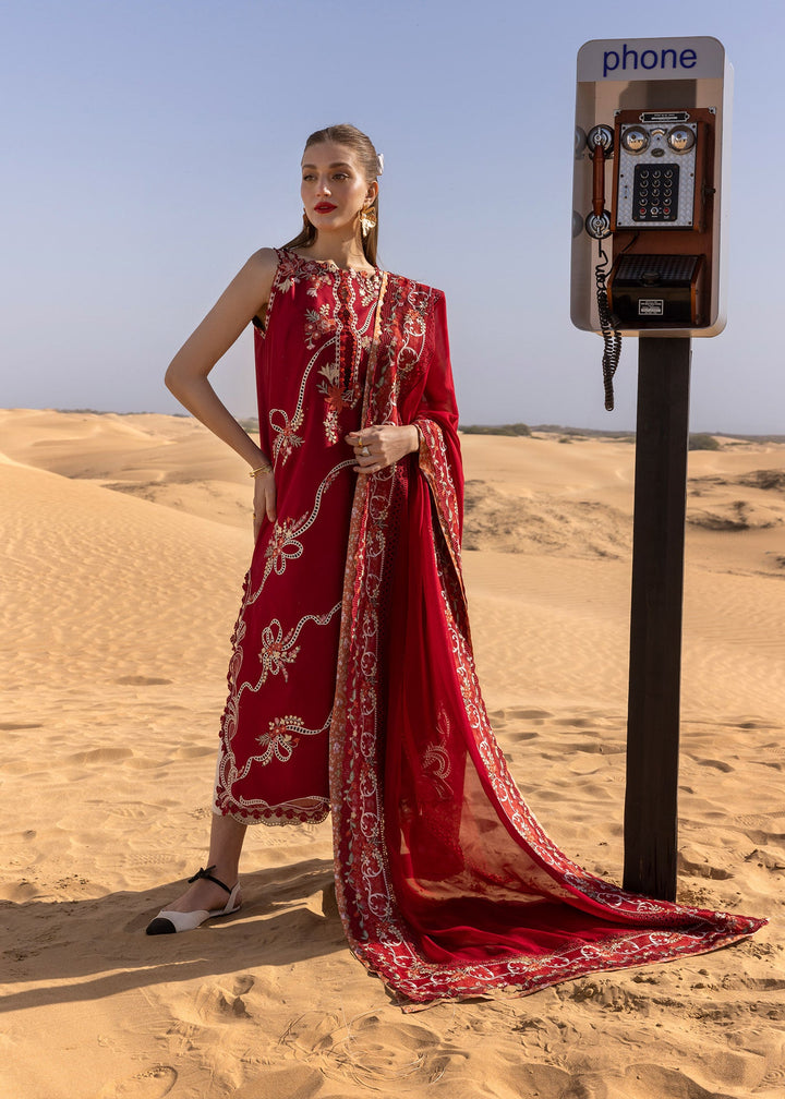 CRIMSON - FLOW LAWN'25 - Twirls And Ties - D8 B