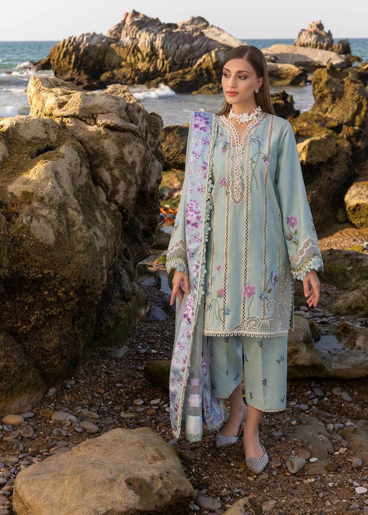 CRIMSON - FLOW LAWN'25 - Floral Crush - D6 A