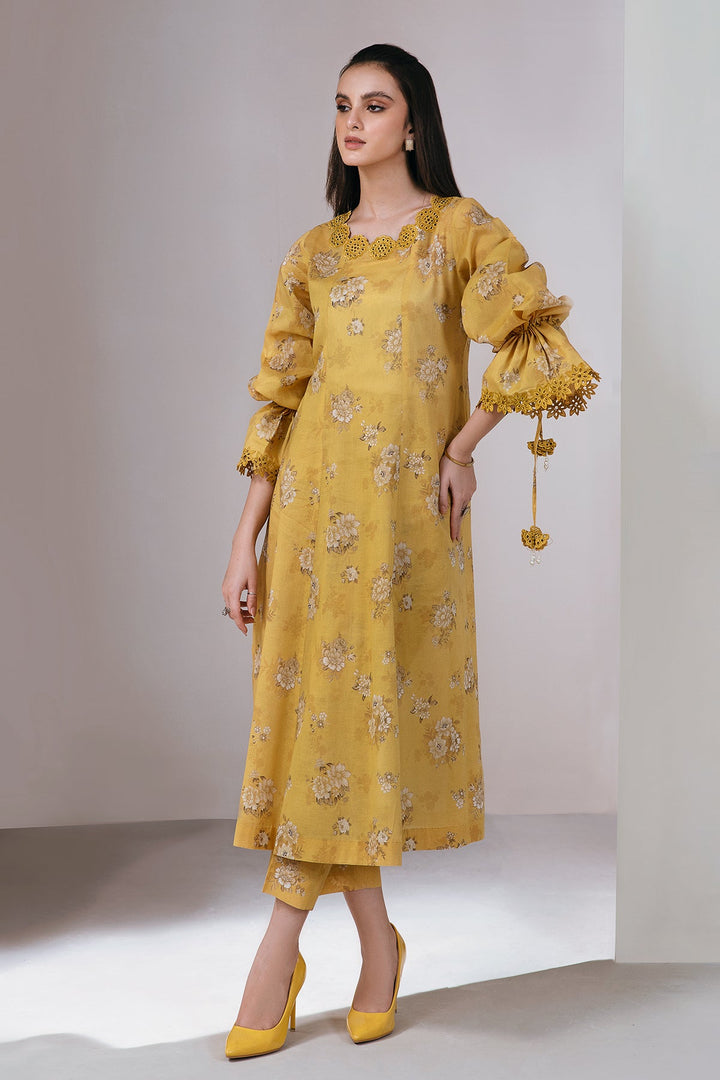 BAROQUE - 2 PC STITCHED LAWN SUIT - PR-804