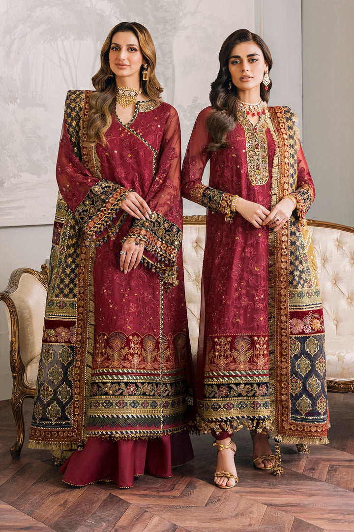 BAROQUE - BAROQUE - EMBROIDERED  CHIFFON CH12-07