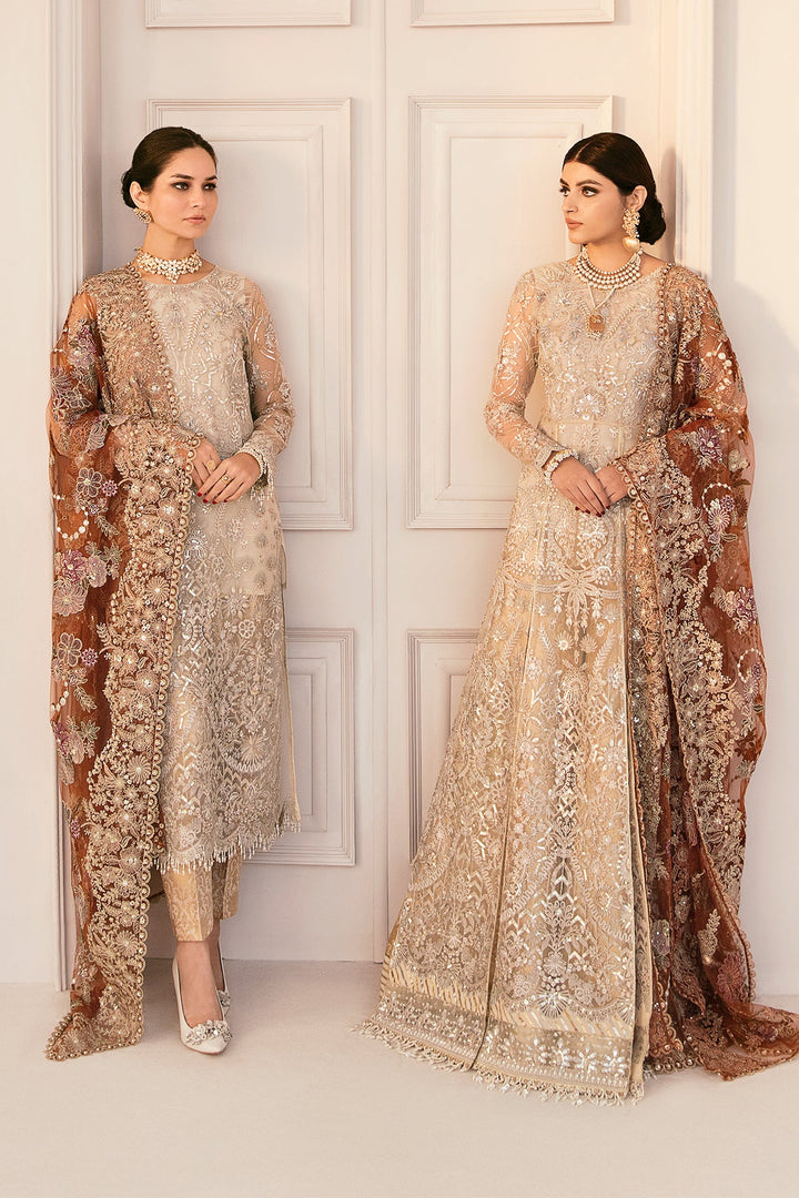 BAROQUE - CH11'22 -3 PC EMBROIDERED SUIT - CH11-03