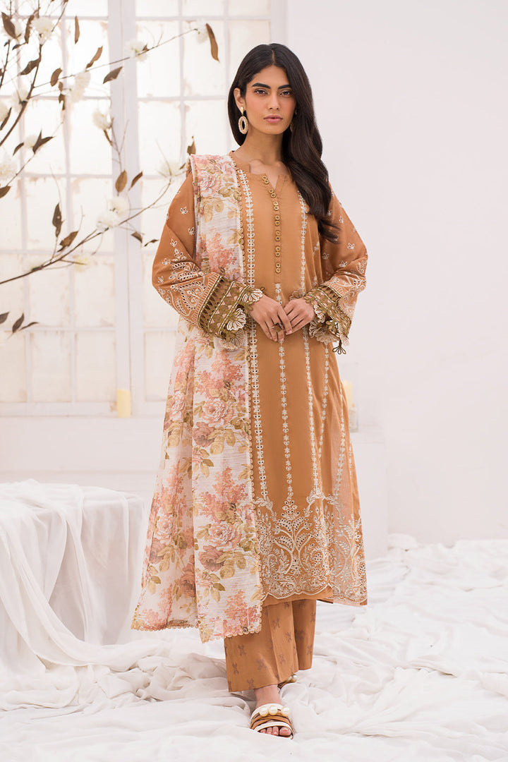 IZNIK - OE'24 3 PC UNSTITCHED LAWN SUIT - UE-193 Svelte