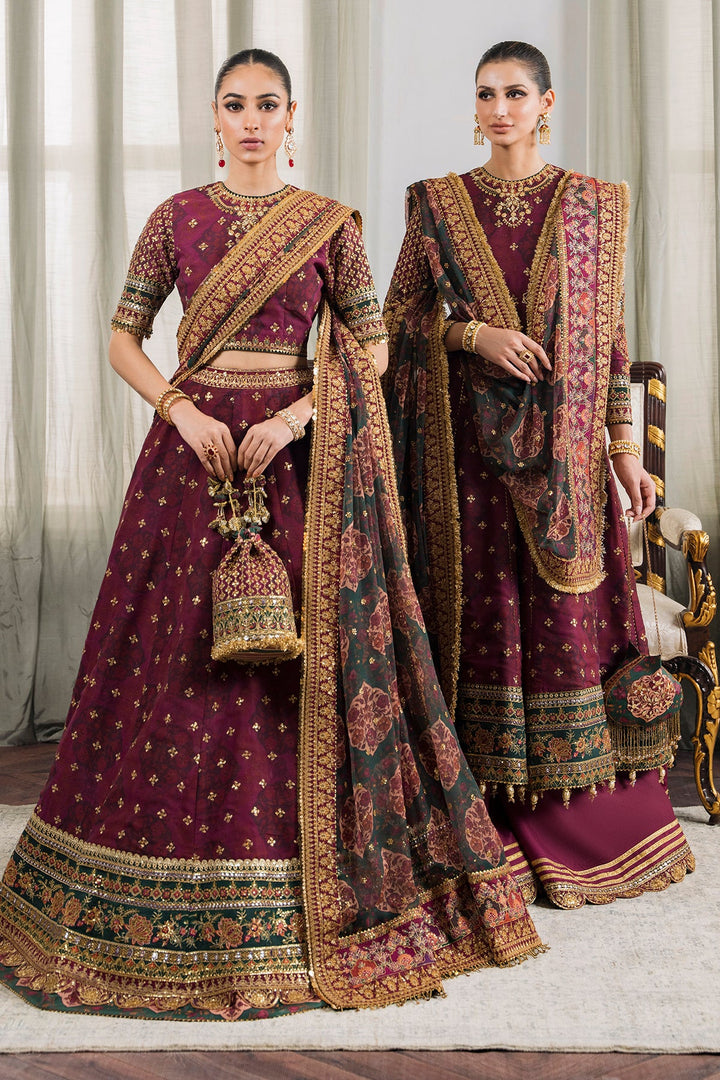 BAROQUE - BAROQUE - EMBROIDERED  CHIFFON CH12-03